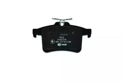 Колодки тормозные дисковые 8DB 355 015-901 HELLA BEHR PAGID