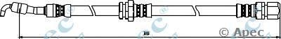 Шланг тормозной HOS3819 APEC BRAKING