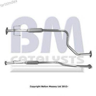 Резонатор - средняя часть системы ОГ BM50232 BM CATALYSTS