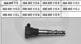 Катушка зажигания 114.002 BRECAV
