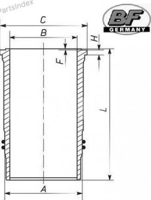Деталь 20040350100 BF GERMANY