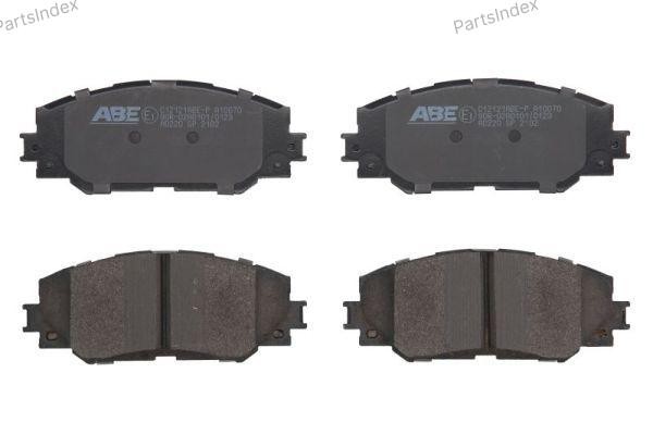 Колодки тормозные дисковые C12121ABE ABE