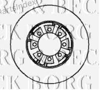 Диск тормозной BBD5718S BORG BECK