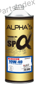 Масло моторное SP-ALPHA 10W40 SP/CF 1L 809641 ALPHAS