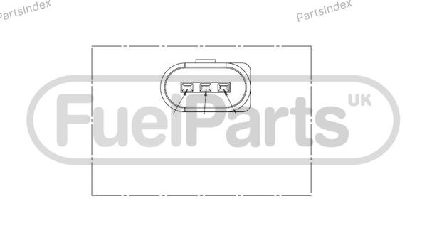 Датчик положения коленвала CS1031 FUELPARTS