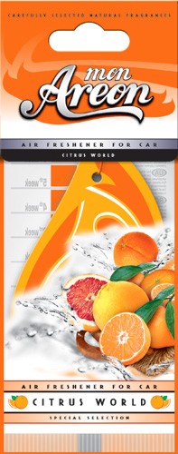 Освежитель воздуха MON AREON CITRUS WORLD елка