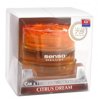 Освежитель воздуха SENSO DELUXE CITRUS DREAM 50 мл.