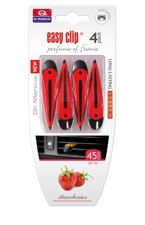 Освежитель воздуха EASY CLIP STRAWBERRIES 4 шт.
