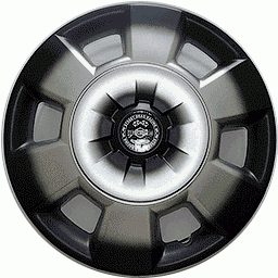 Колпаки декоративные 13" ЛЮКС Silver +