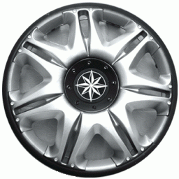 Колпаки декоративные 16" НАСКАР Silver +