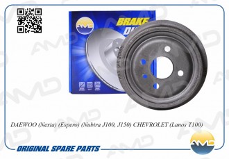 Барабан тормозной задний бес ступицы