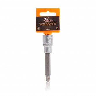 Головка 1/2" DR с вставкой SPLINE M10 длиной 100мм (AT-BS-67)