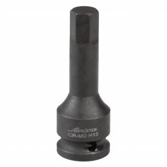 Головка ударная торцевая 1/2" DR внешний шестигранник H13 (ATAS010)