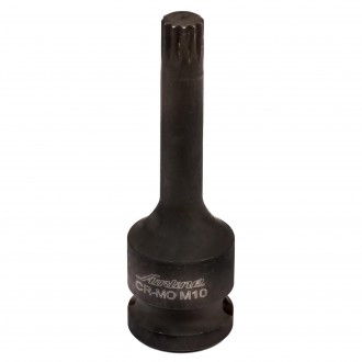 Головка ударная торцевая 1/2" DR внешний SPLINE M10 (ATAS035)