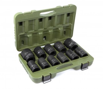 Набор головок для ручного гайковерта 1", 11шт. (536410)
