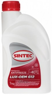 Жидкость охлаждающая антифриз SINTEC LUX-OEM G12 -40* C 1 л.