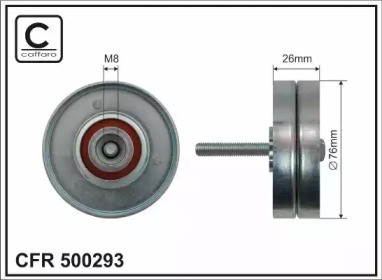 Ролик поликлин.ремня 500293 CAFFARO