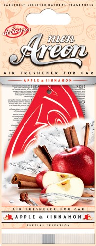 Освежитель воздуха MON AREON DELICIOUS APPLE & CINNAMON елка
