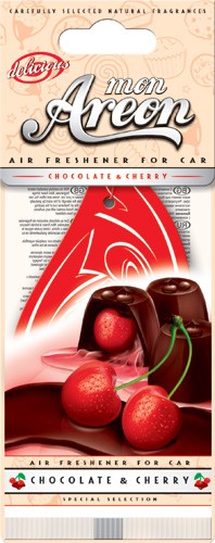 Освежитель воздуха MON AREON DELICIOUS CHOCOLATE & CHERRY елка