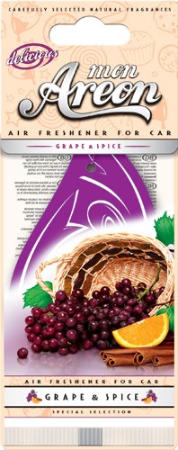 Освежитель воздуха MON AREON DELICIOUS GRAPE & SPICE елка