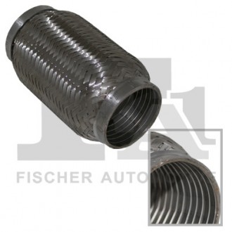Гофра глушителя FISCHER 56X150 мм Interlock