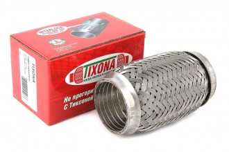 Гофра глушителя TIXONA 76X150 мм Interlock